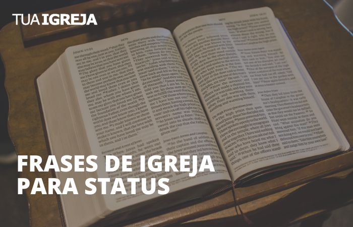 Frases de igreja para status