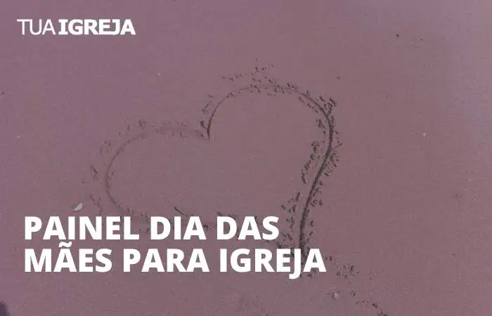 Painel dia das mães para igreja